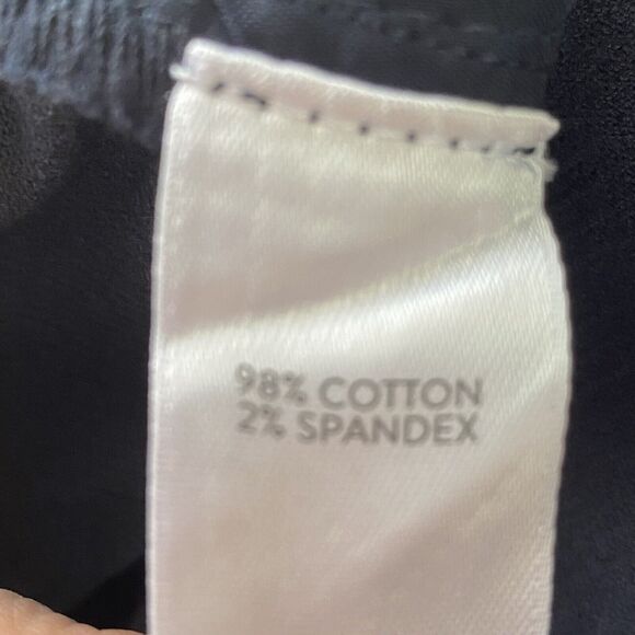 J. Jill Corduroy Pants Plus Size 28 Navy Blue Ankle Minimalist Classic Indie - Picture 7 of 8